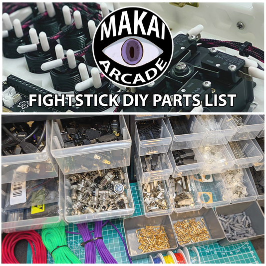 DIY Parts List For Building Fightsticks (with links)