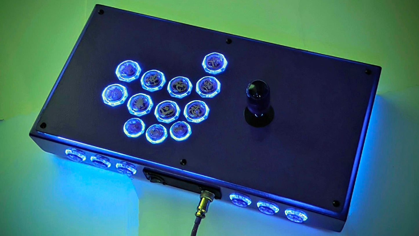 Makai Commission #0012 - AFS 16" Custom Layout Purple