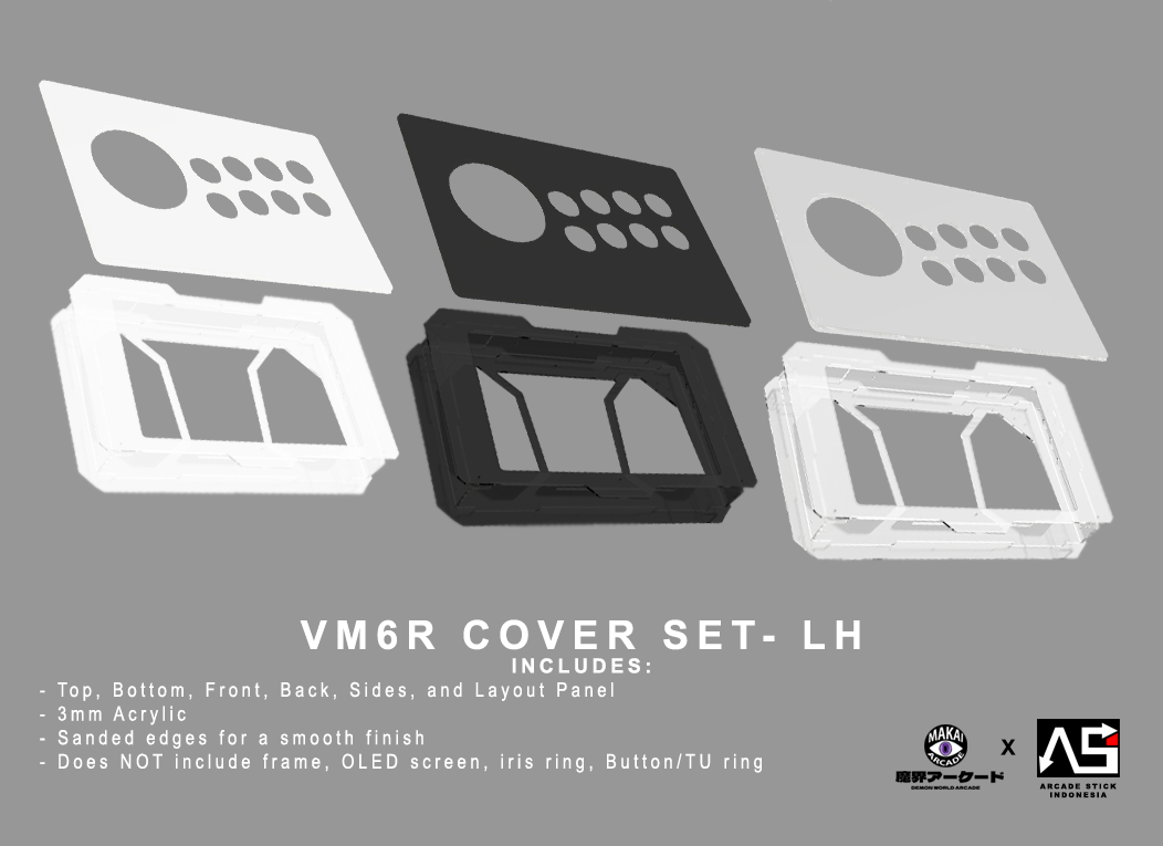 VM6R LH Replacement Cover Set - Choose Options