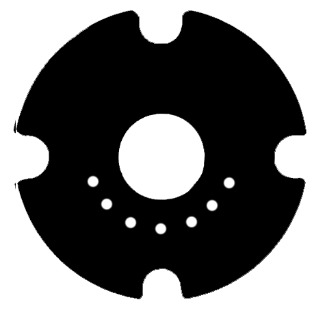 Samducksa CROWN Extra High Tension Silicone Grommet (50A BLACK)
