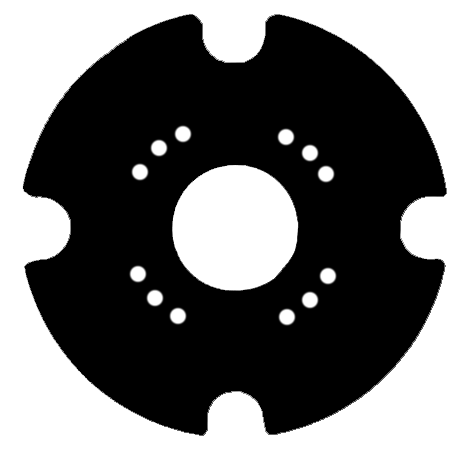 Samducksa CROWN Extra High Tension Silicone Grommet (50A BLACK)