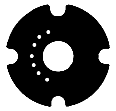 Samducksa CROWN Extra High Tension Silicone Grommet (50A BLACK)