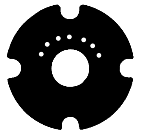 Samducksa CROWN Extra High Tension Silicone Grommet (50A BLACK)