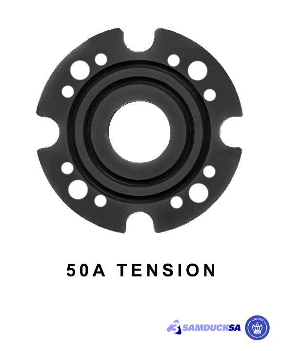Samducksa (Crown) Extra High Tension Silicone Grommet (50A Black) - Choose Options
