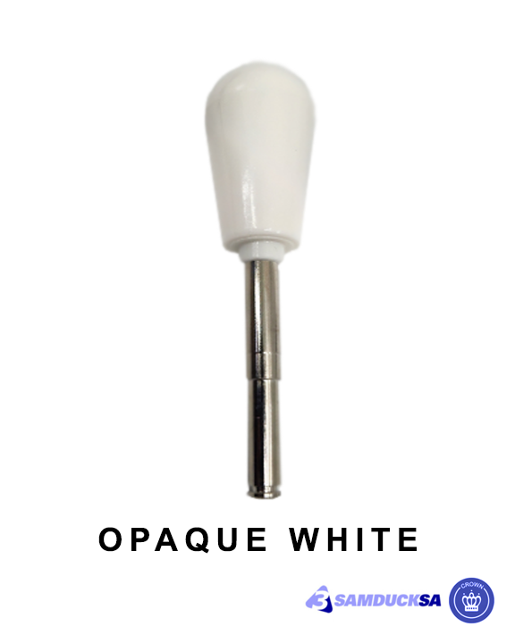Samducksa (Crown) Integral Shaft Bat Top - Opaque White