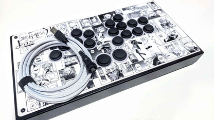 Makai Commission #0009 - AFS 16" Custom Layout Black and White