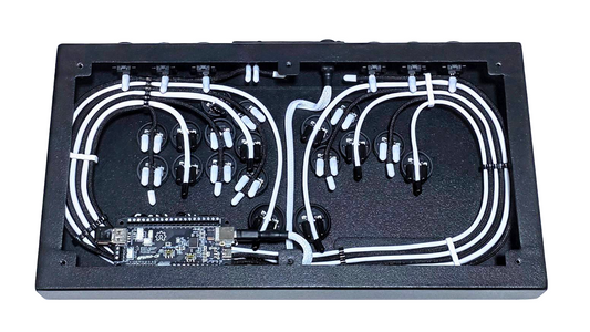 Makai Commission #0009 - AFS 16" Custom Layout Black and White