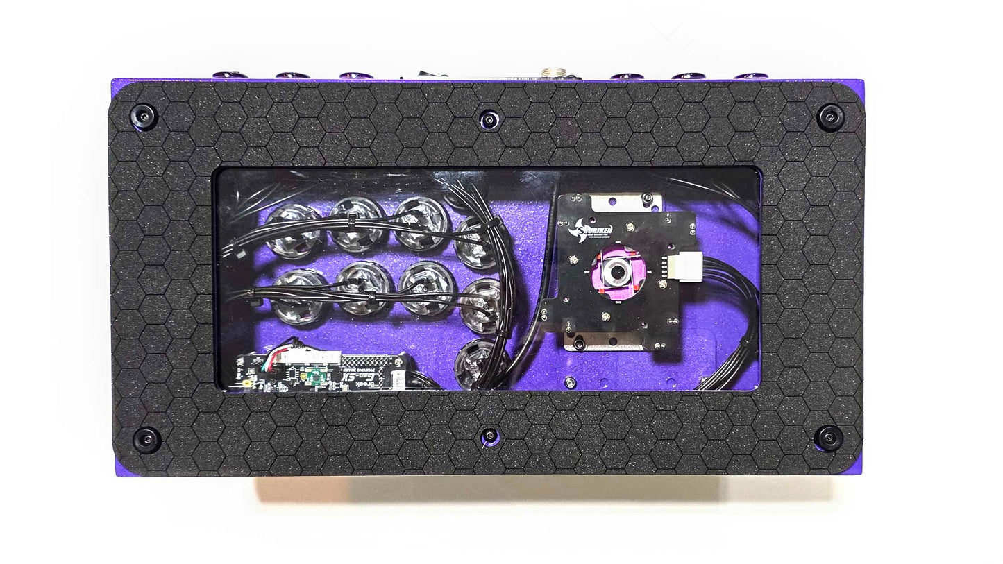 Makai Commission #0012 - AFS 16" Custom Layout Purple