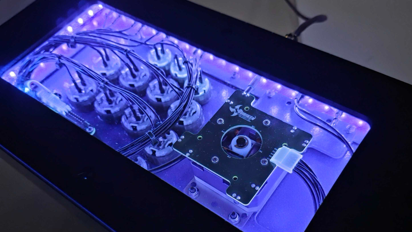 Makai Commission #0012 - AFS 16" Custom Layout Purple