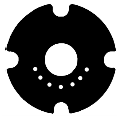 Samducksa CROWN Extra High Tension Silicone Grommet (50A BLACK)
