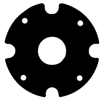 Samducksa CROWN Extra High Tension Silicone Grommet (50A BLACK)