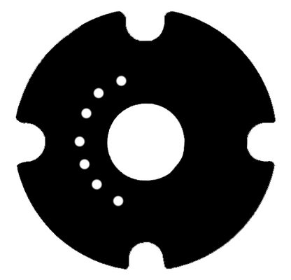 Samducksa CROWN Extra High Tension Silicone Grommet (50A BLACK)