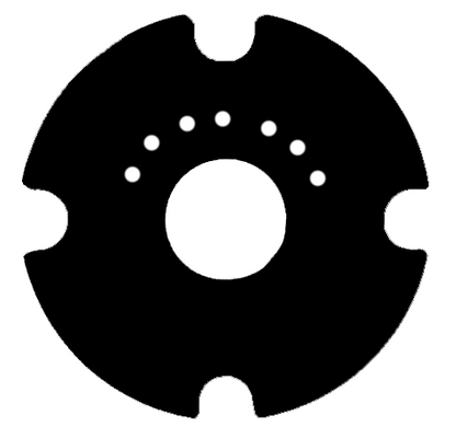 Samducksa CROWN Extra High Tension Silicone Grommet (50A BLACK)
