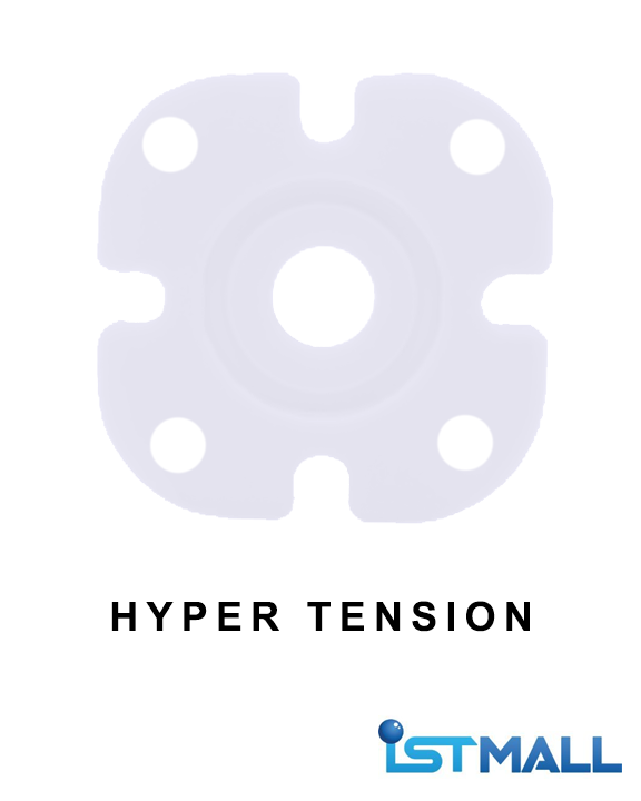 IST Mall Fanta Special Tension Knee Silicone Grommet (Hyper Clear) - Choose Options