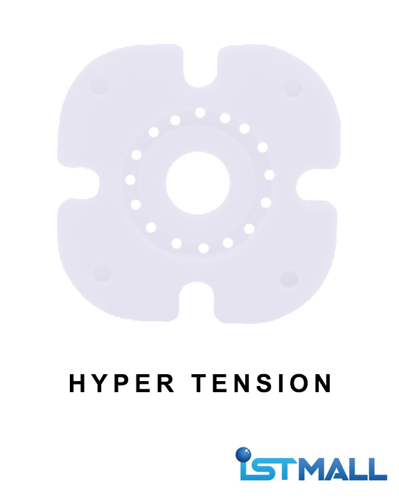 IST Mall Fanta Special Tension Knee Silicone Grommet (Hyper Clear) - Choose Options