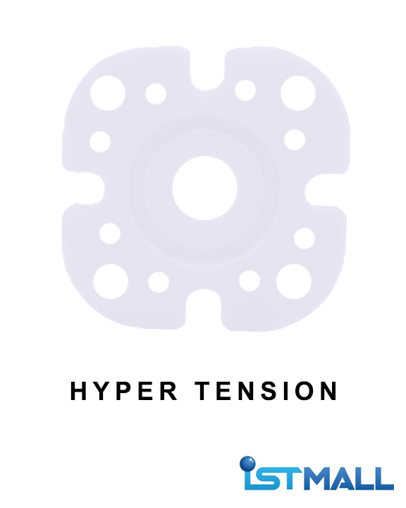 IST Mall Fanta Special Tension Knee Silicone Grommet (Hyper Clear) - Choose Options