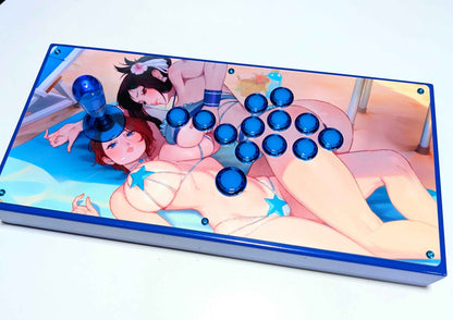 Makai Commission #0005 - AFS 18" Custom Layout Blue