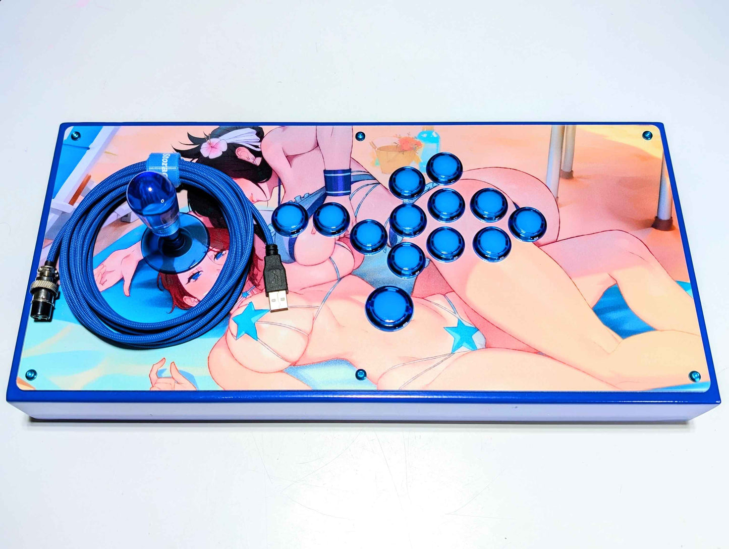 Makai Commission #0005 - AFS 18" Custom Layout Blue