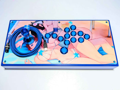 Makai Commission #0005 - AFS 18" Custom Layout Blue