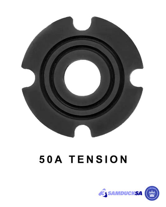Samducksa (Crown) Extra High Tension Silicone Grommet (50A Black) - Choose Options