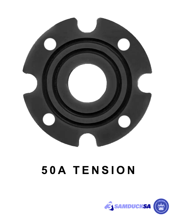Samducksa (Crown) Extra High Tension Silicone Grommet (50A Black) - Choose Options